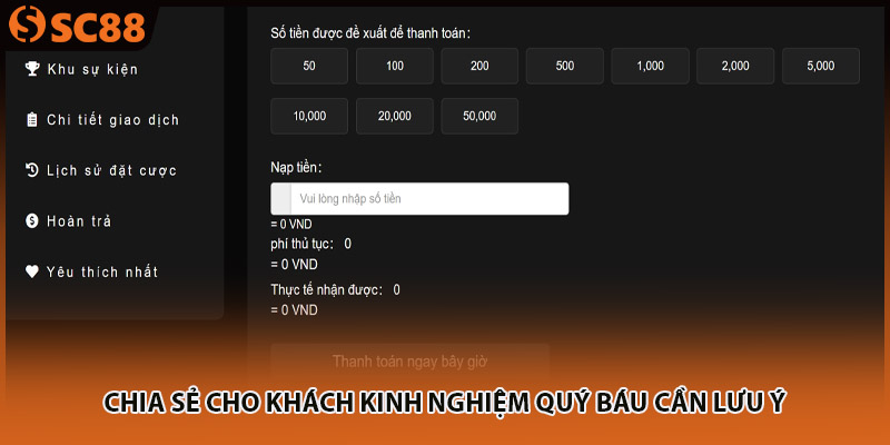 Chia sẻ cho khách kinh nghiệm quý báu cần lưu ý